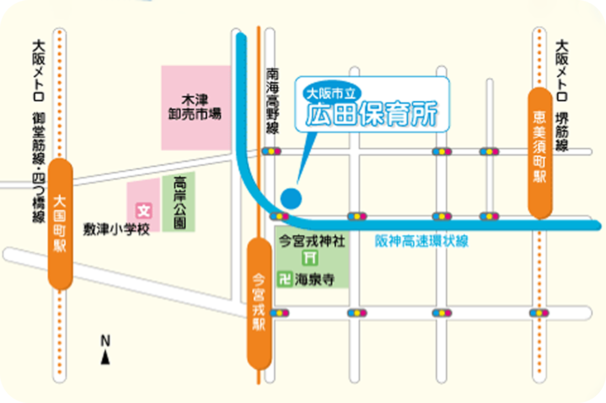 広田保育所 地図